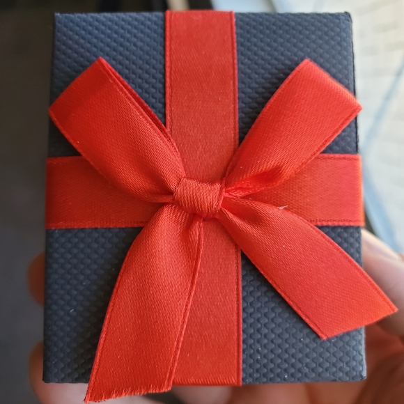 NWT sterling silver white sapphire 18" necklace - Picture 3 of 5